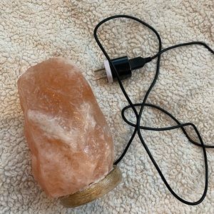 Colorful display salt rock